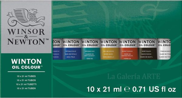 Set Oleo 10x21ml Winsor & Newton